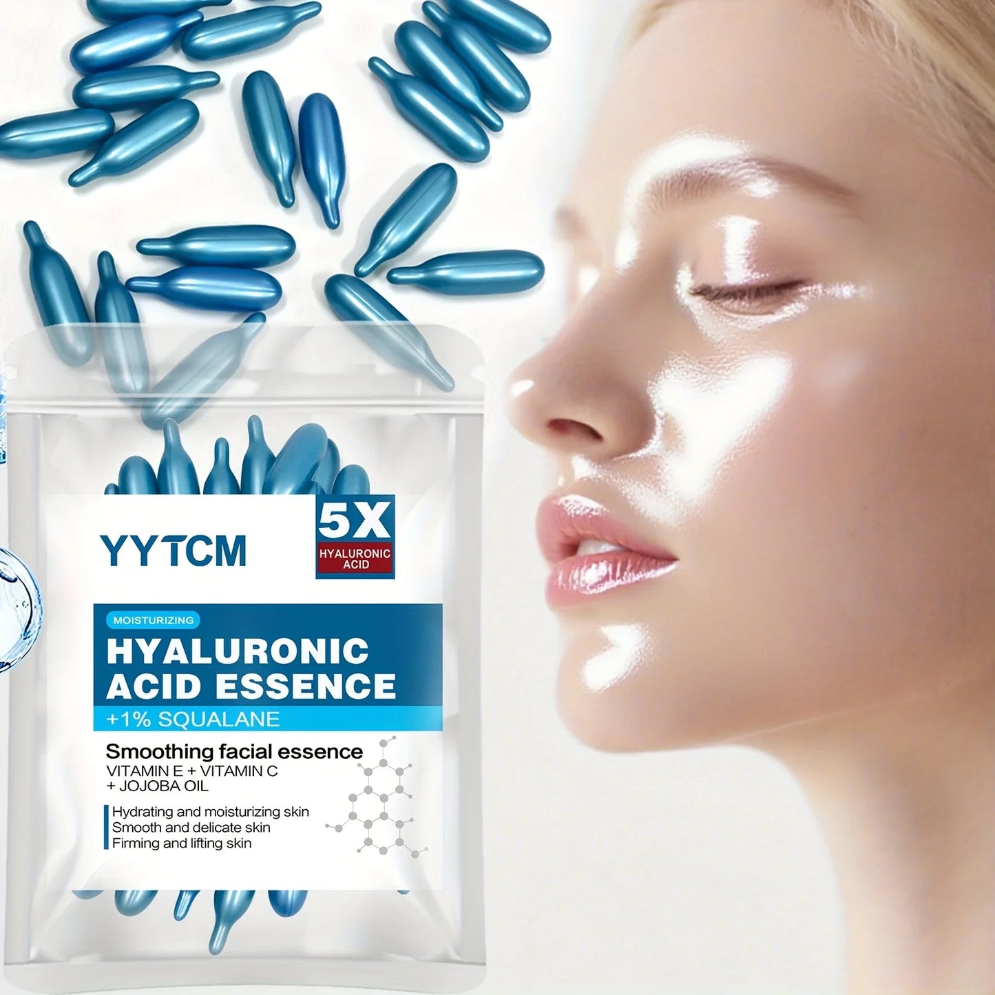 Hyaluron Kapselessenz – Intensive Feuchtigkeit & Strahlender Glow