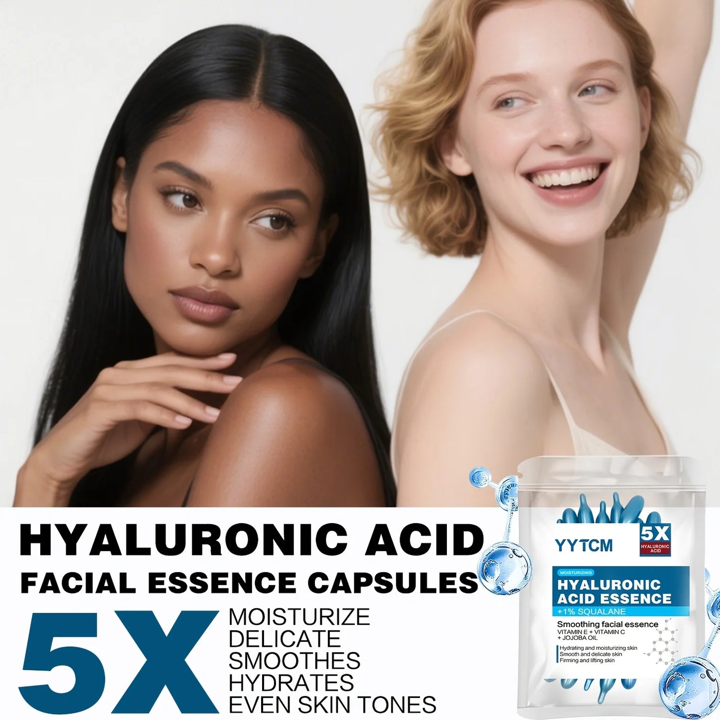 Hyaluron Kapselessenz – Intensive Feuchtigkeit & Strahlender Glow
